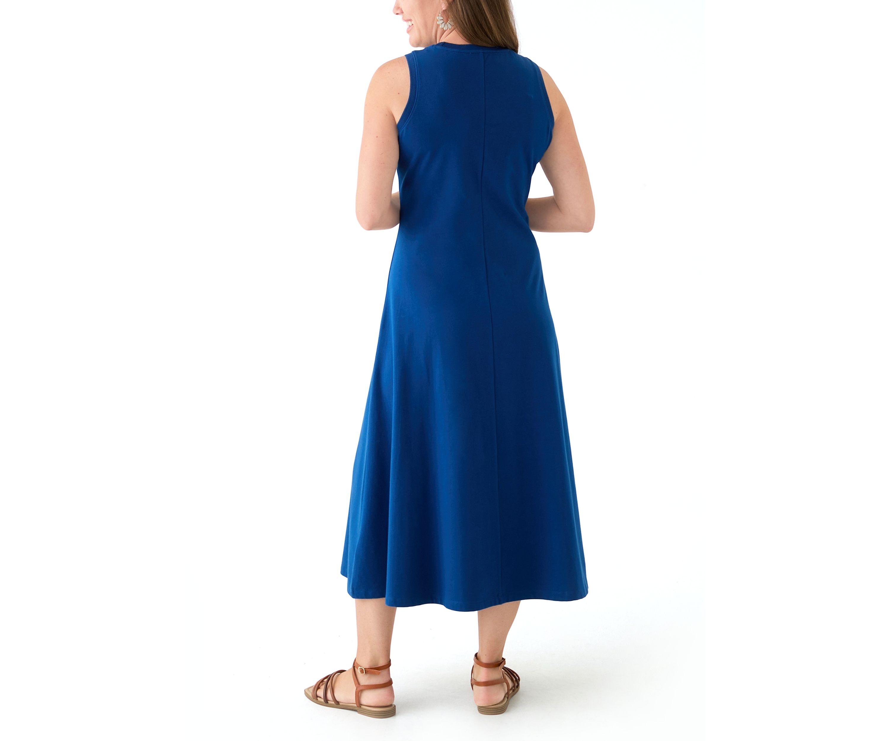 Petite Column Midi Dress
