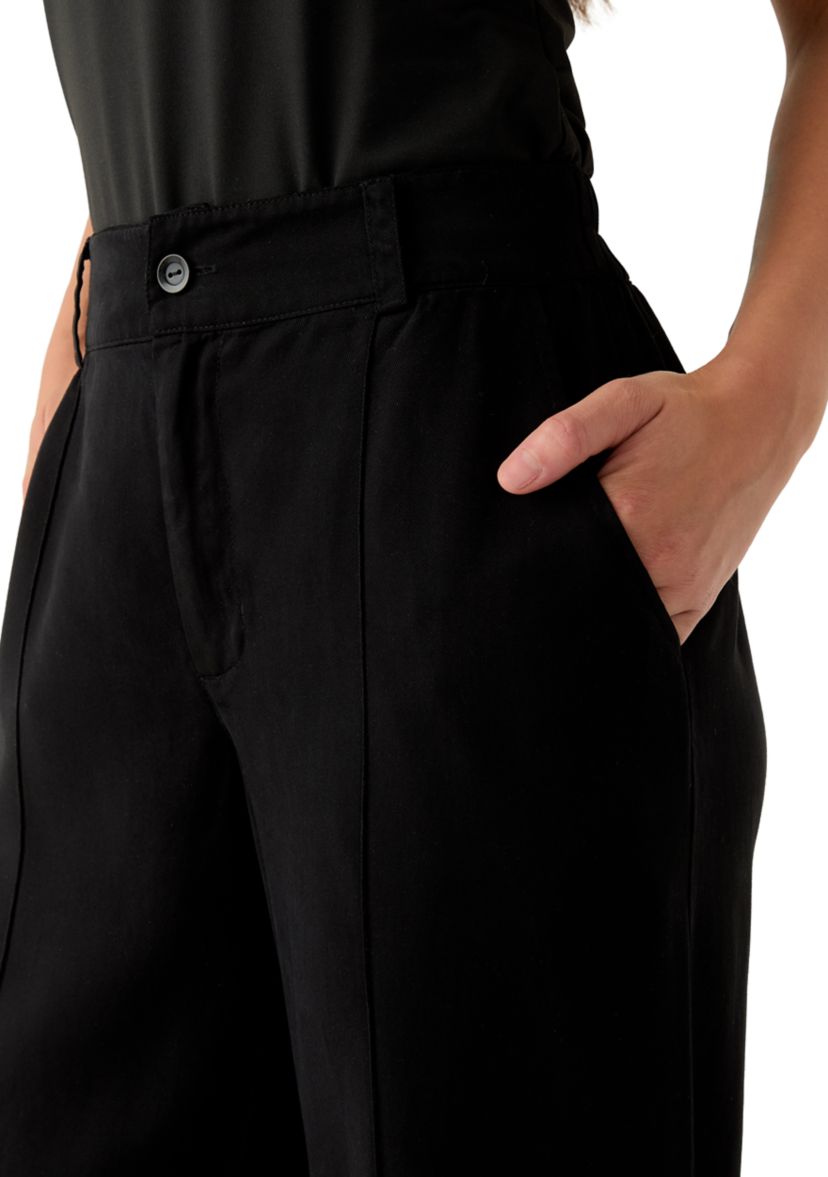 Petite Elastic Waistband Trousers