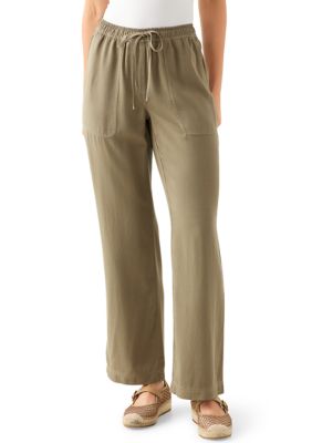 PHILOSOPHY BY REPUBLIC Women's Petite Pull On Tencel pants