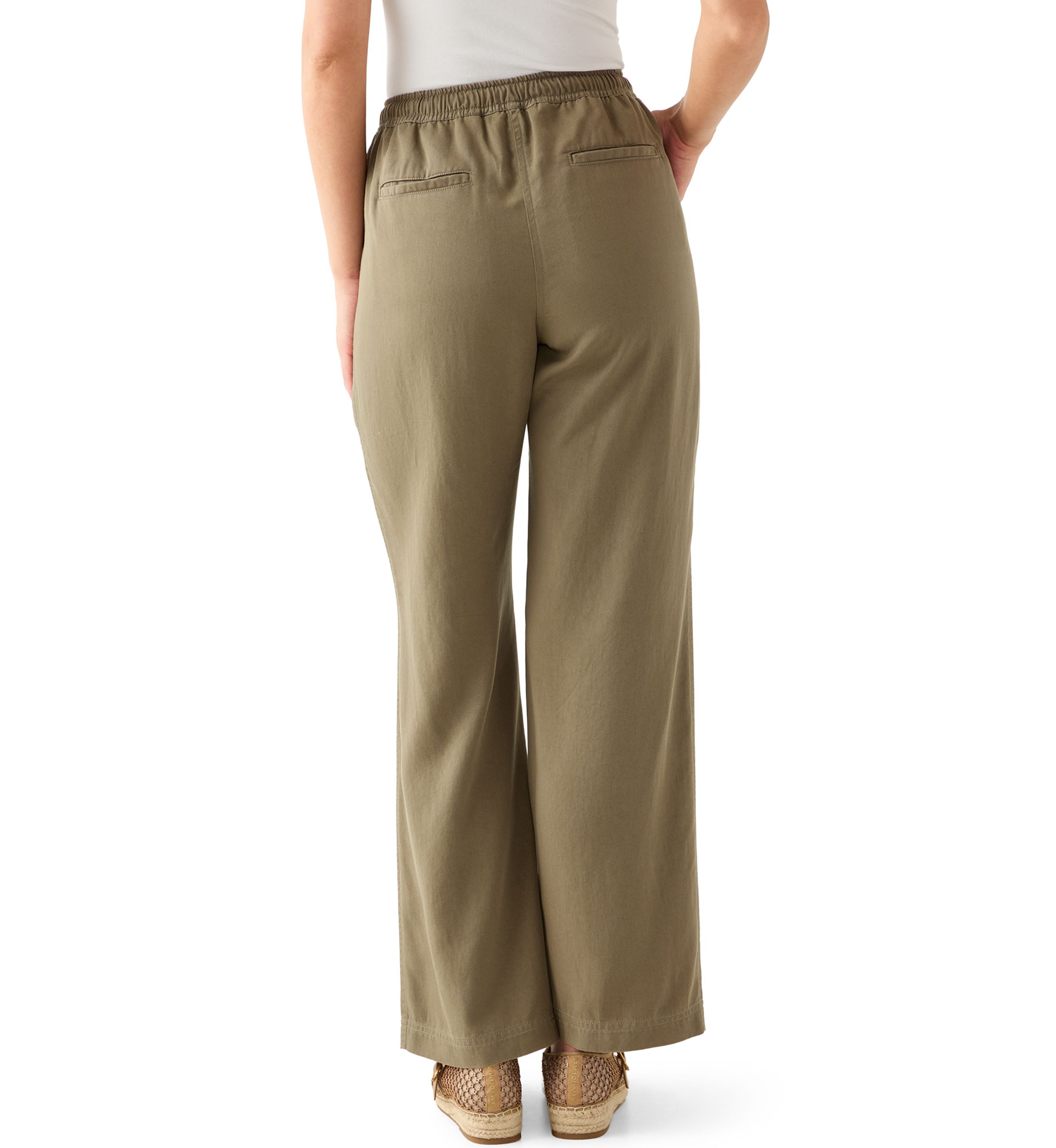 Petite Pull On Tencel pants