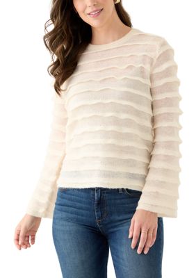 PHILOSOPHY BY REPUBLIC Women's Long Sleeve Textured Sweater