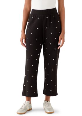 PHILOSOPHY BY REPUBLIC Women's Heart Wide Leg Pants