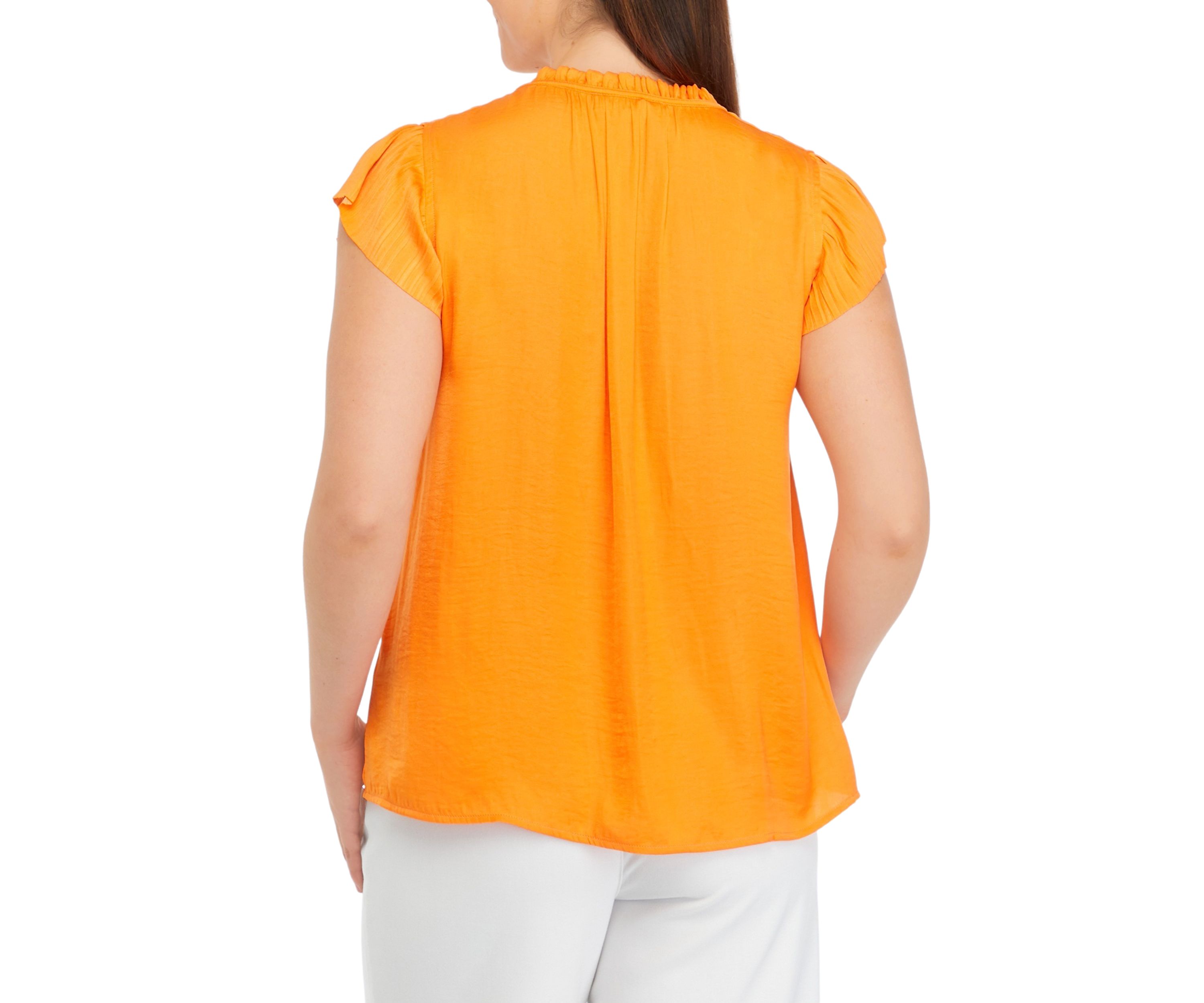 Womens Tie Neck Top
