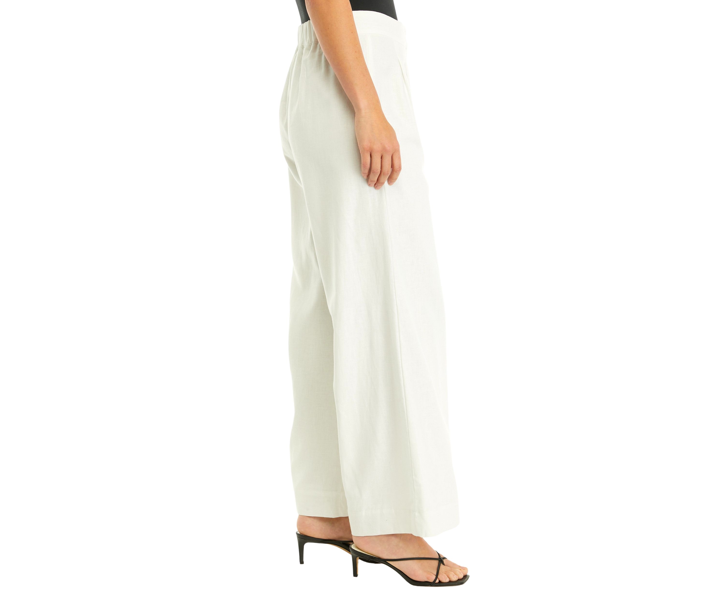 Womens Wide Leg Linen Pants