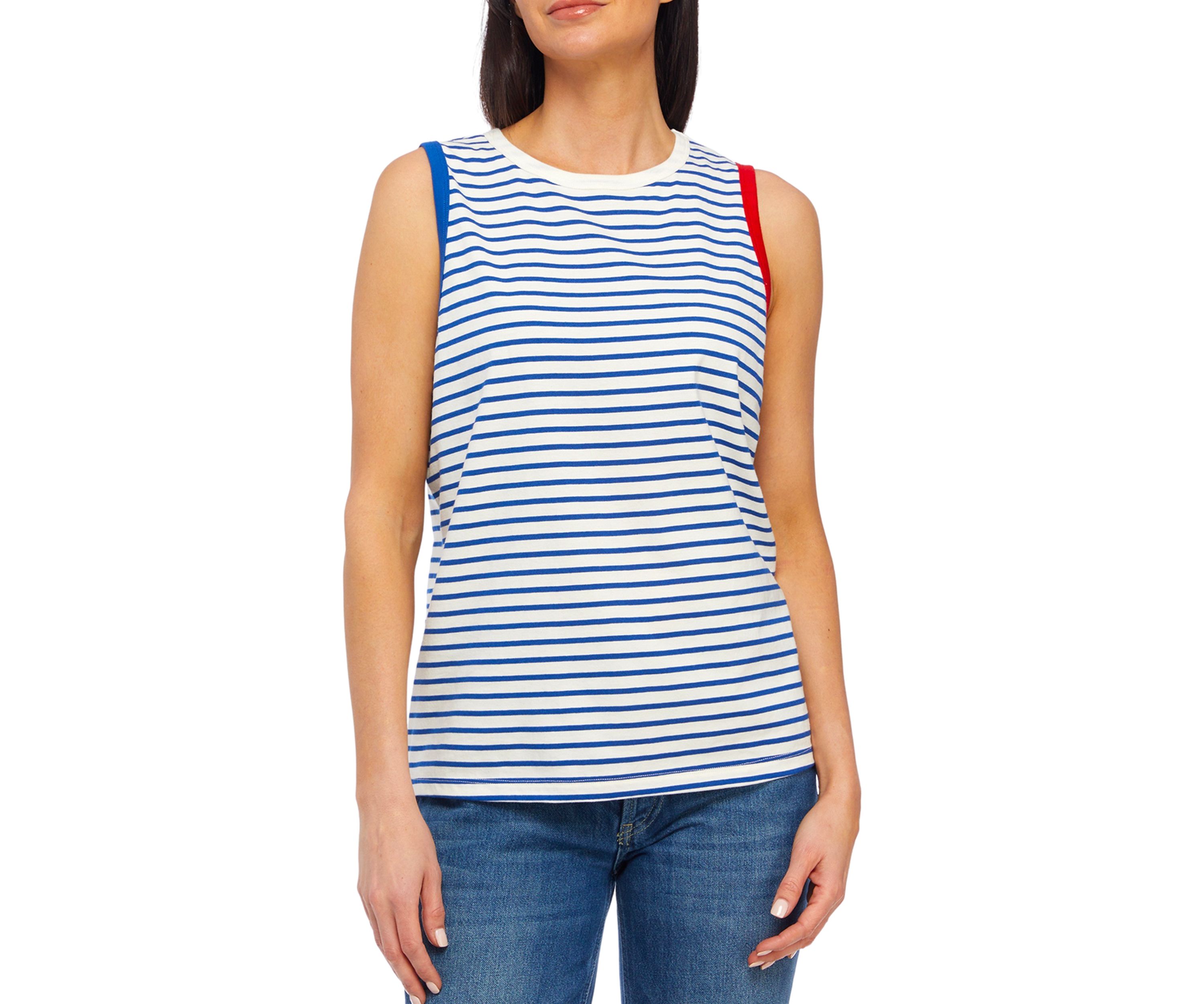Womens  Striped Tank