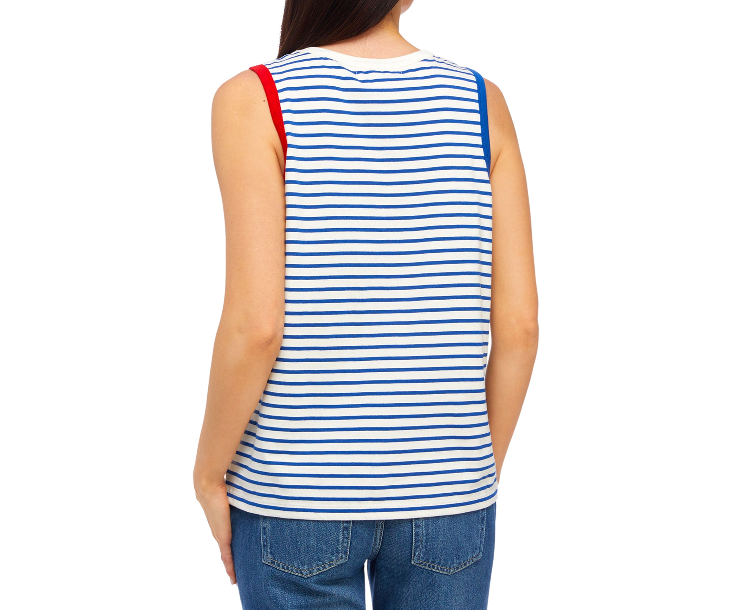 Womens  Striped Tank