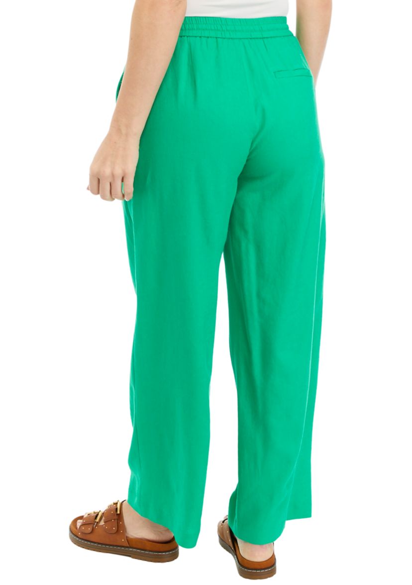 Womens Wide Leg Linen Pants