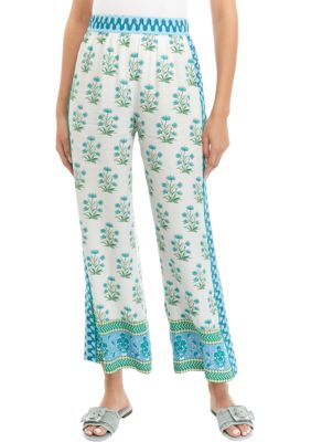 PHILOSOPHY BY REPUBLIC Women's Wide Leg Printed Soft Pants