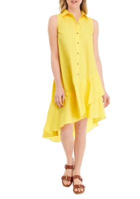 PHILOSOPHY BY REPUBLIC Women's Sleeveless Asymmetrical Hem Dress