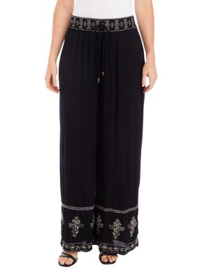 PHILOSOPHY BY REPUBLIC Women's Embroidered Pants
