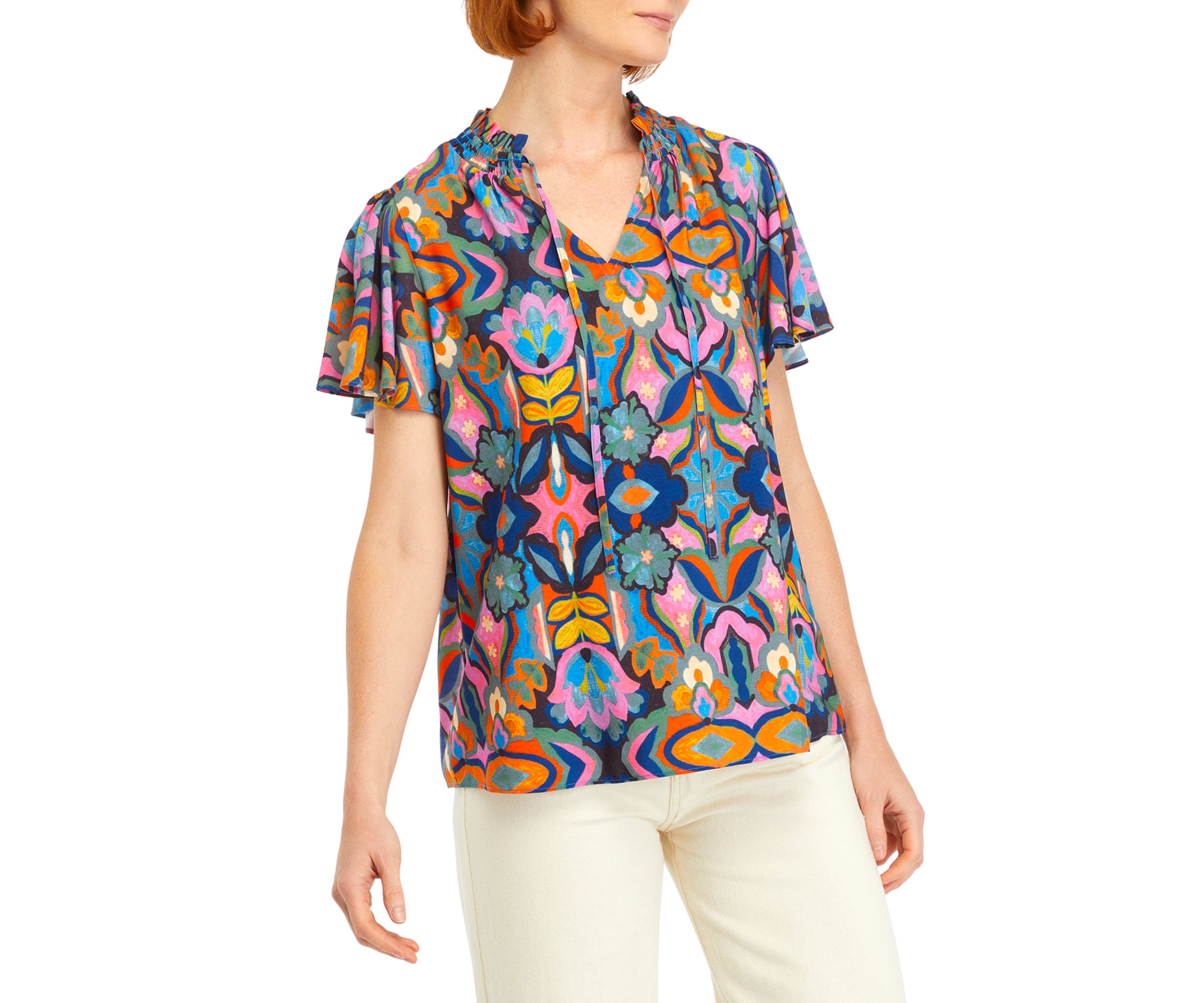 Womens Printed Blouse