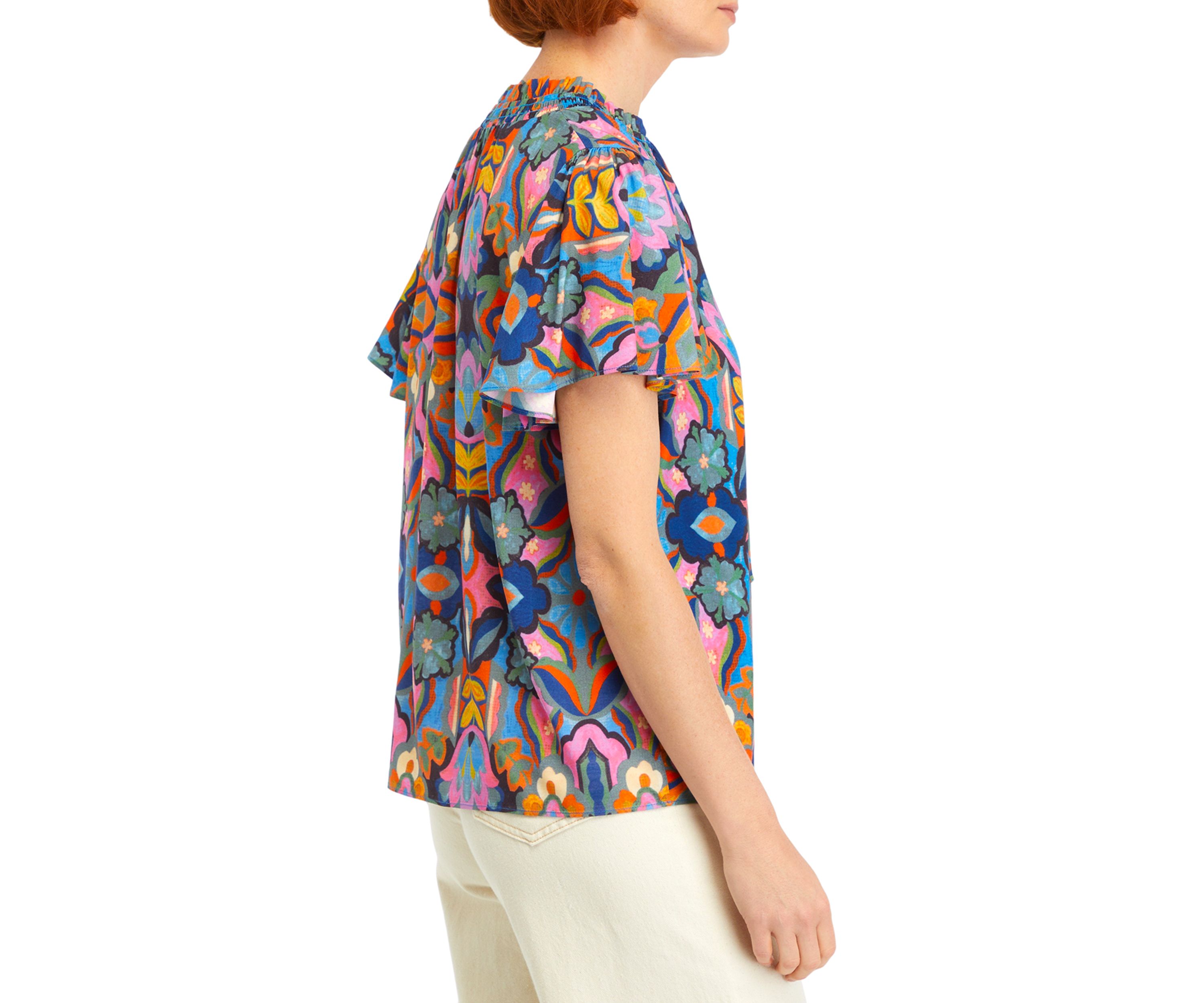 Womens Printed Blouse