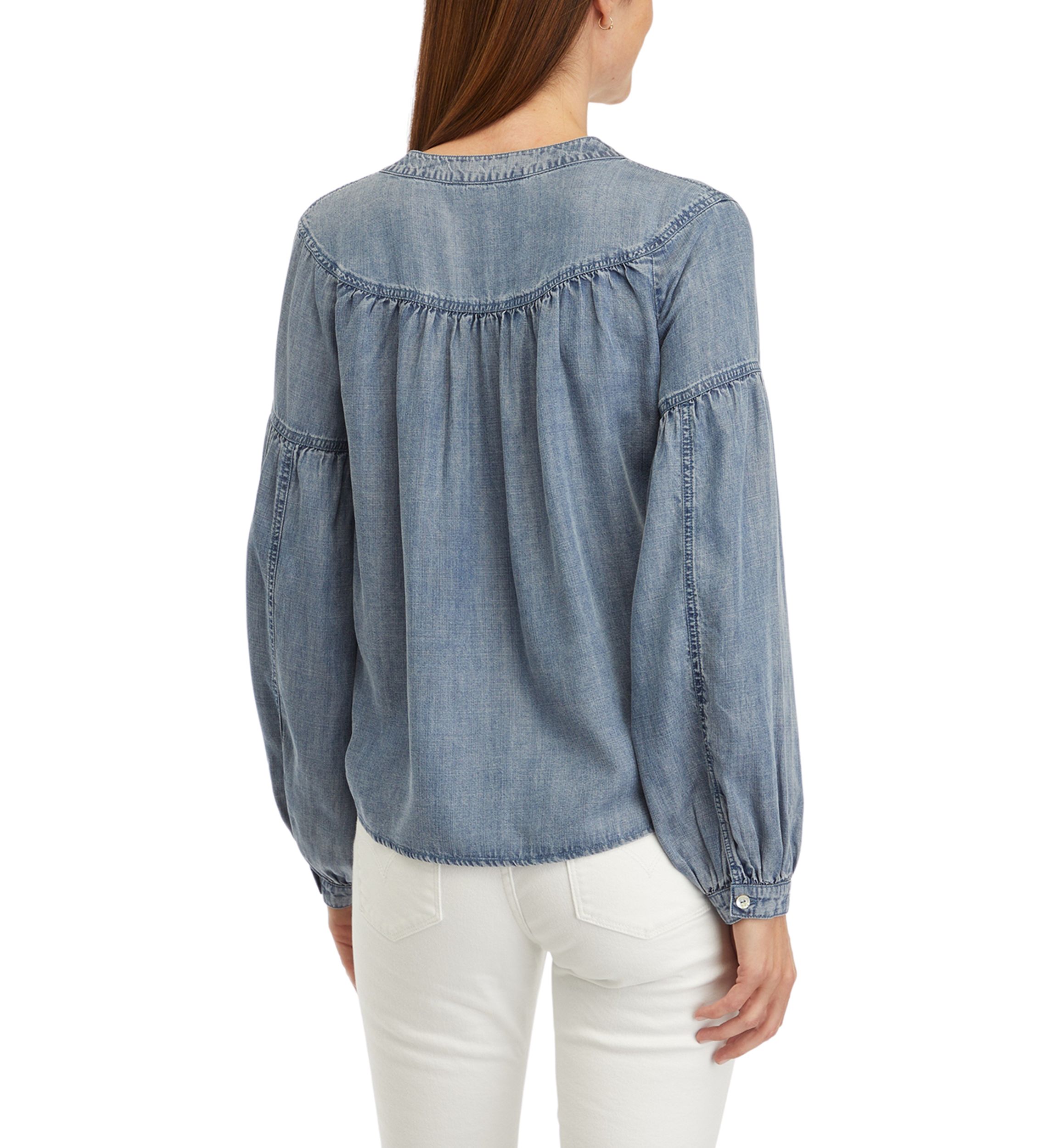 Womens Chambray Top 