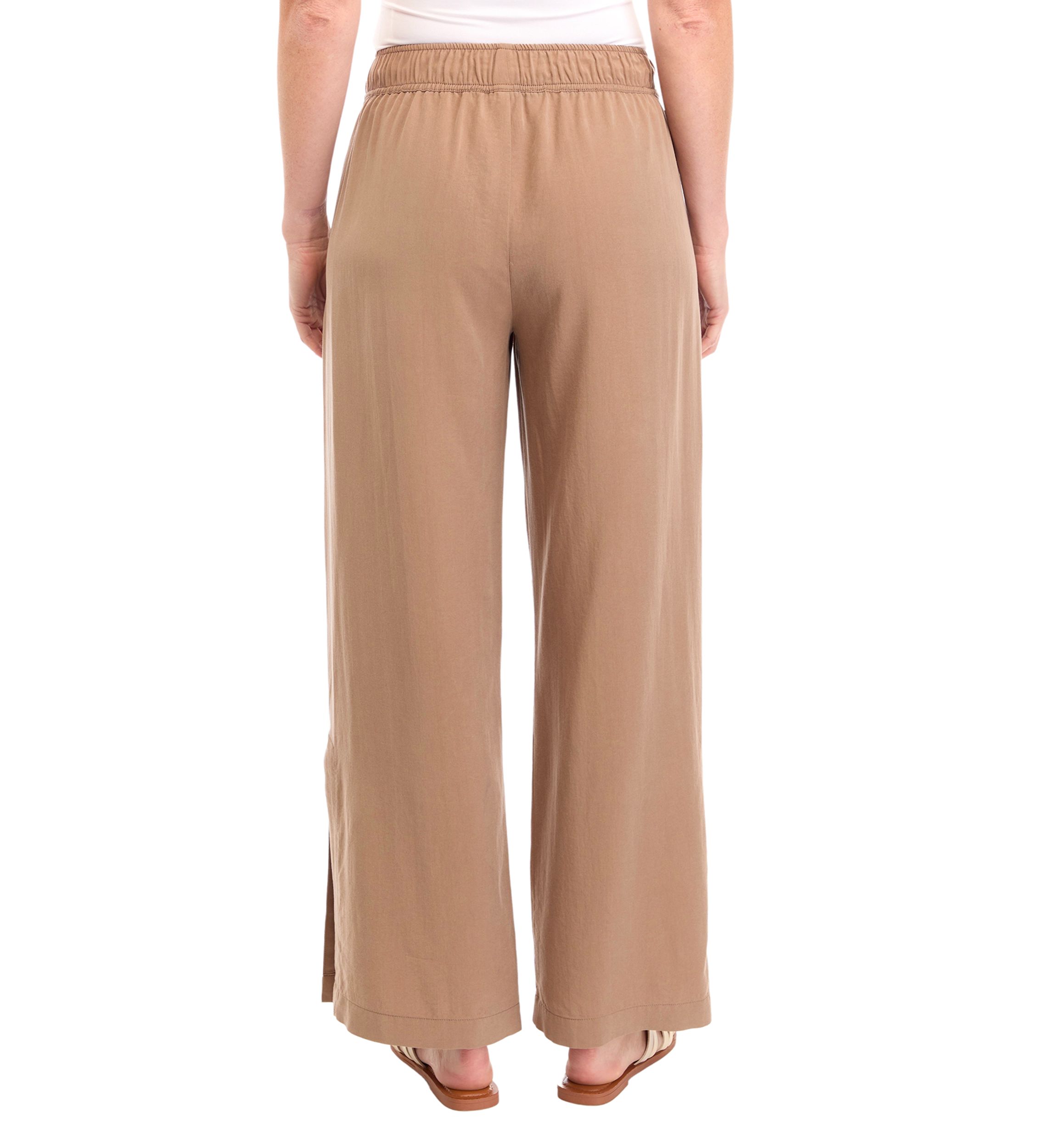 Womens Side Slit Pants