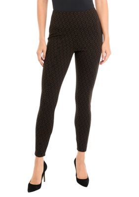 PHILOSOPHY BY REPUBLIC Women's Printed Panel Leggings, Small
