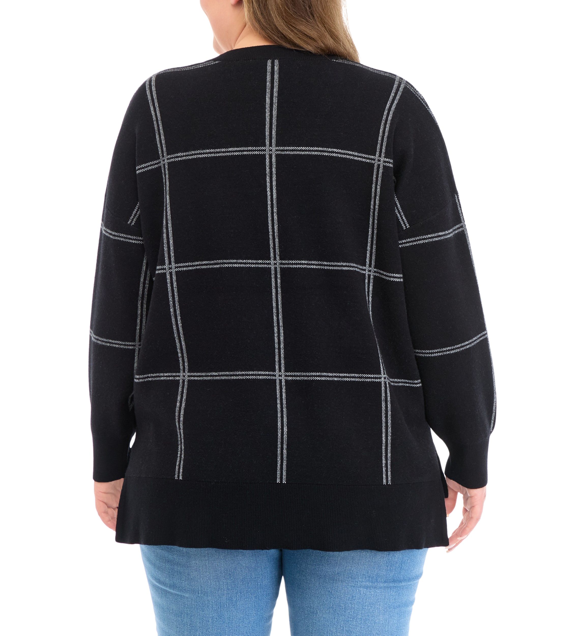 Plus Size V-Neck Sweater