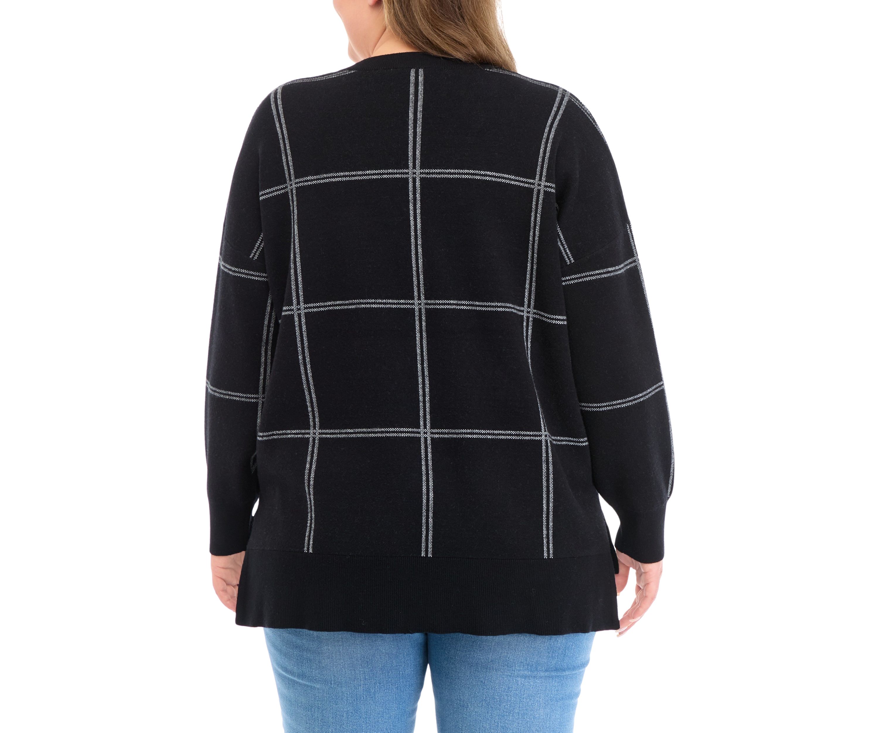 Plus Size V-Neck Sweater