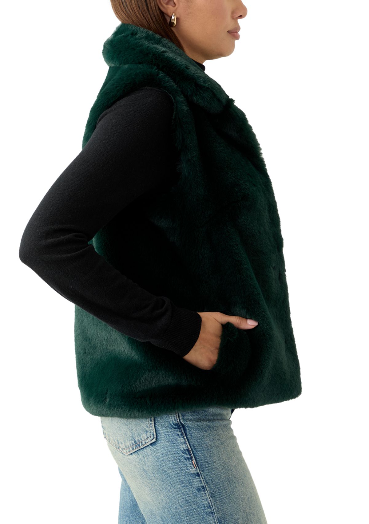 Womens Fur Vest 