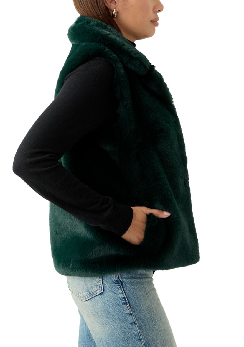 Womens Fur Vest 