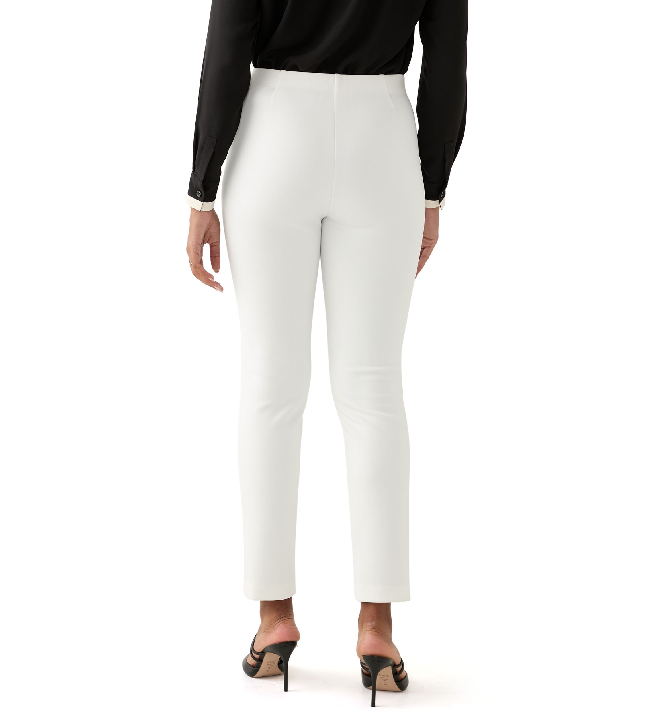 Womens Pull On Wide Leg Pants