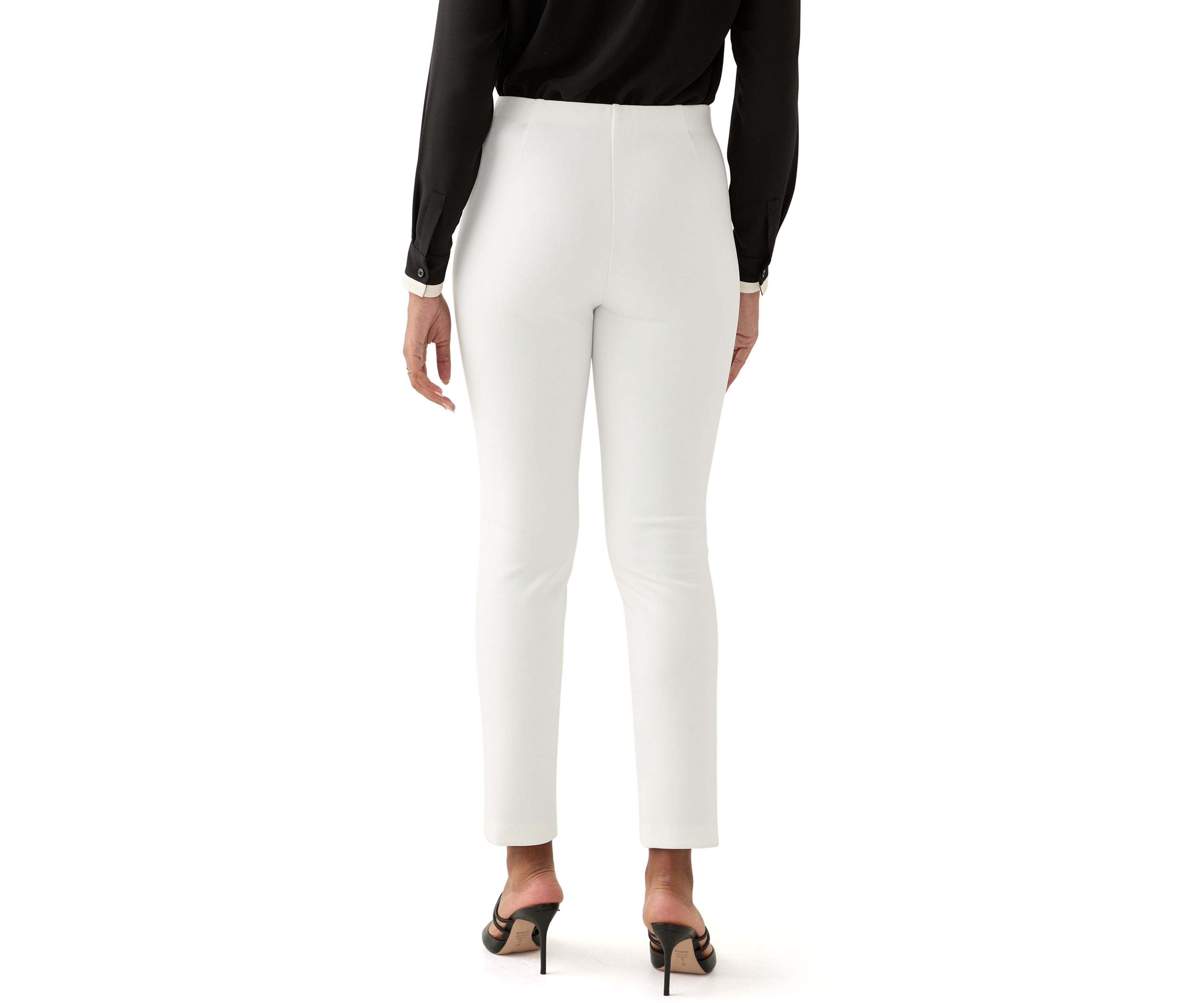 Womens Pull On Wide Leg Pants