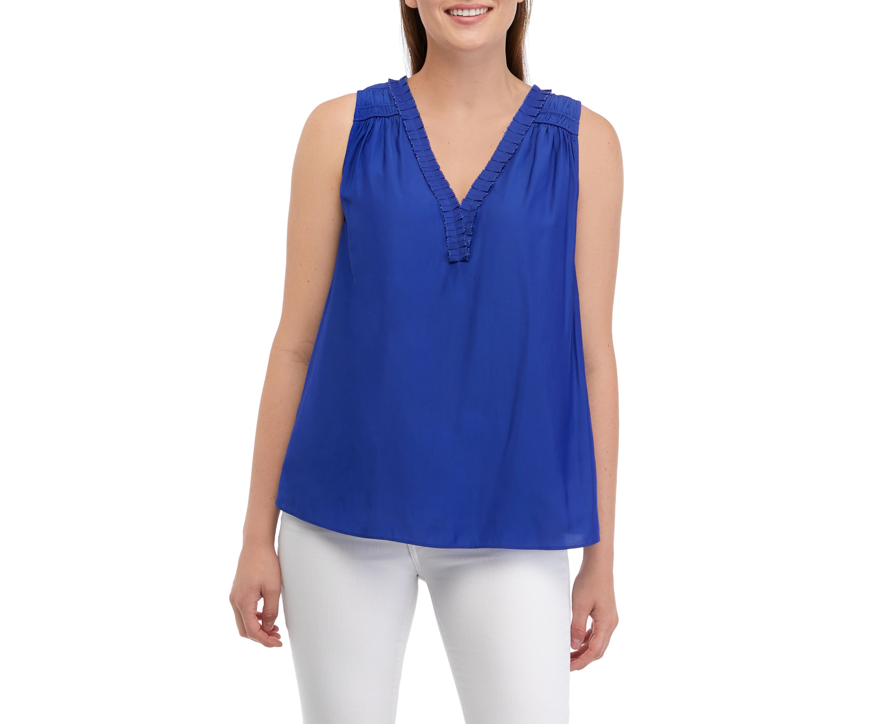 Womens Airflow Top with Lace Up Back