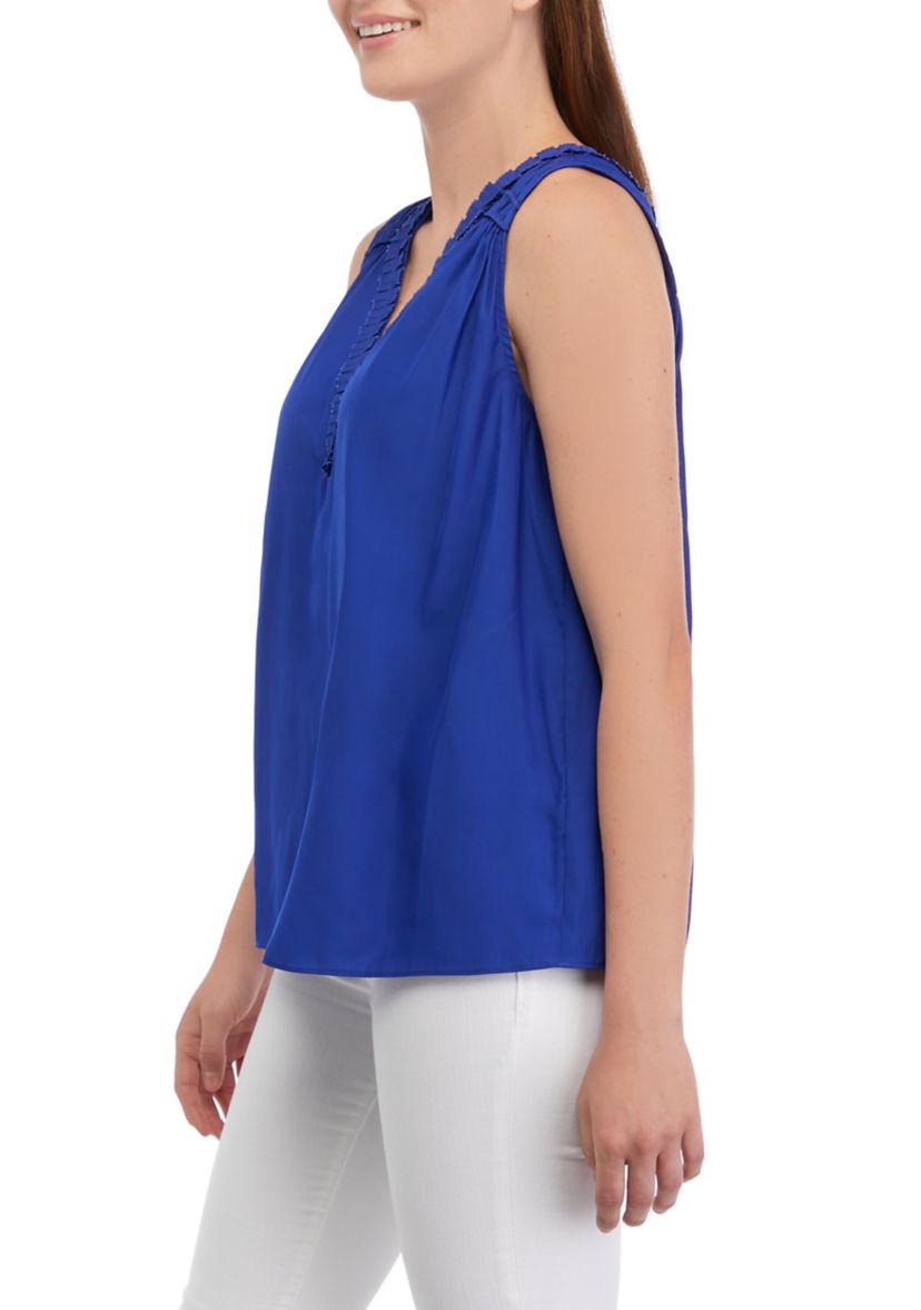 Womens Airflow Top with Lace Up Back