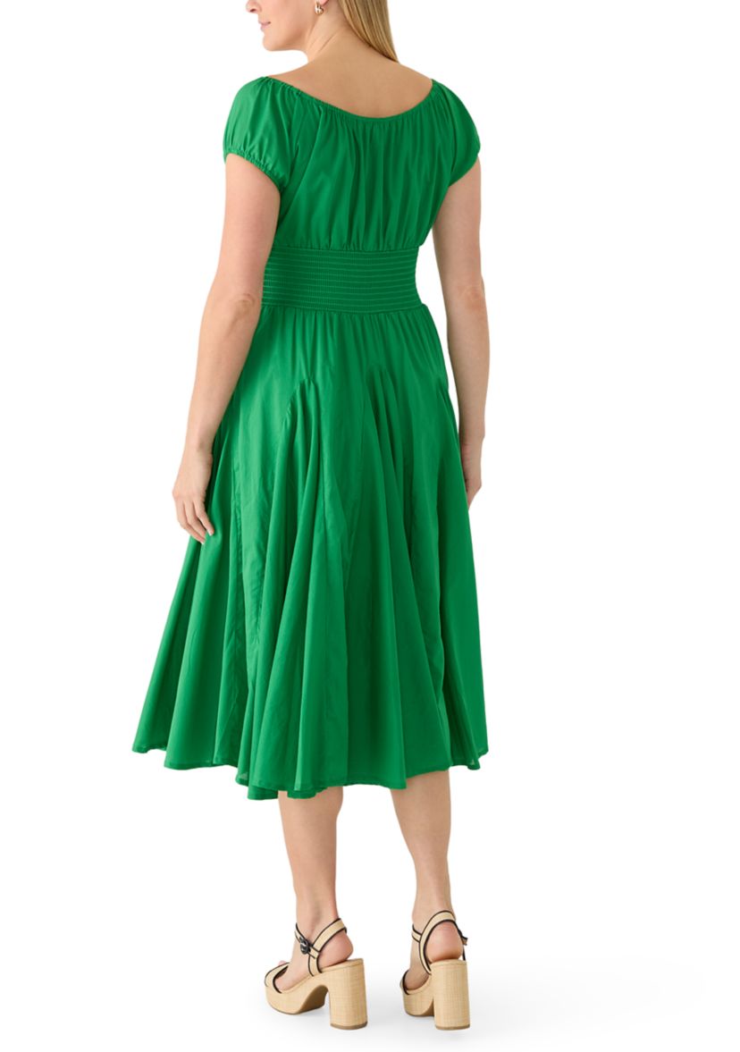Philosophy Women's Pleated Peasant Maxi Dress | Belk
