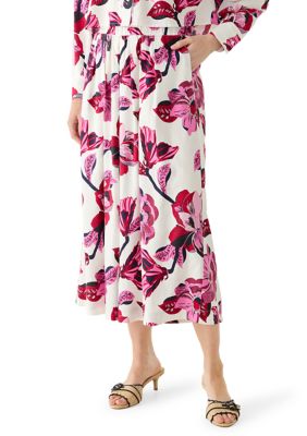 PHILOSOPHY BY REPUBLIC Women's Wide Leg Floral Pants
