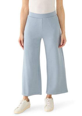 PHILOSOPHY BY REPUBLIC Women's Petite Wide Leg Scuba Pants
