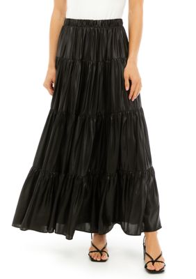 Women's Tiered Maxi Skirt