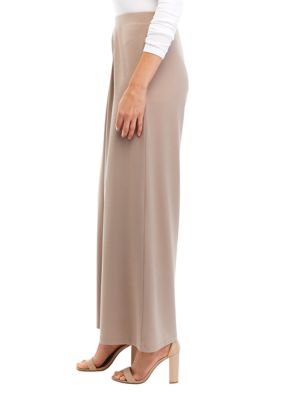 Women's Pull On Pleated Wide Leg Pants