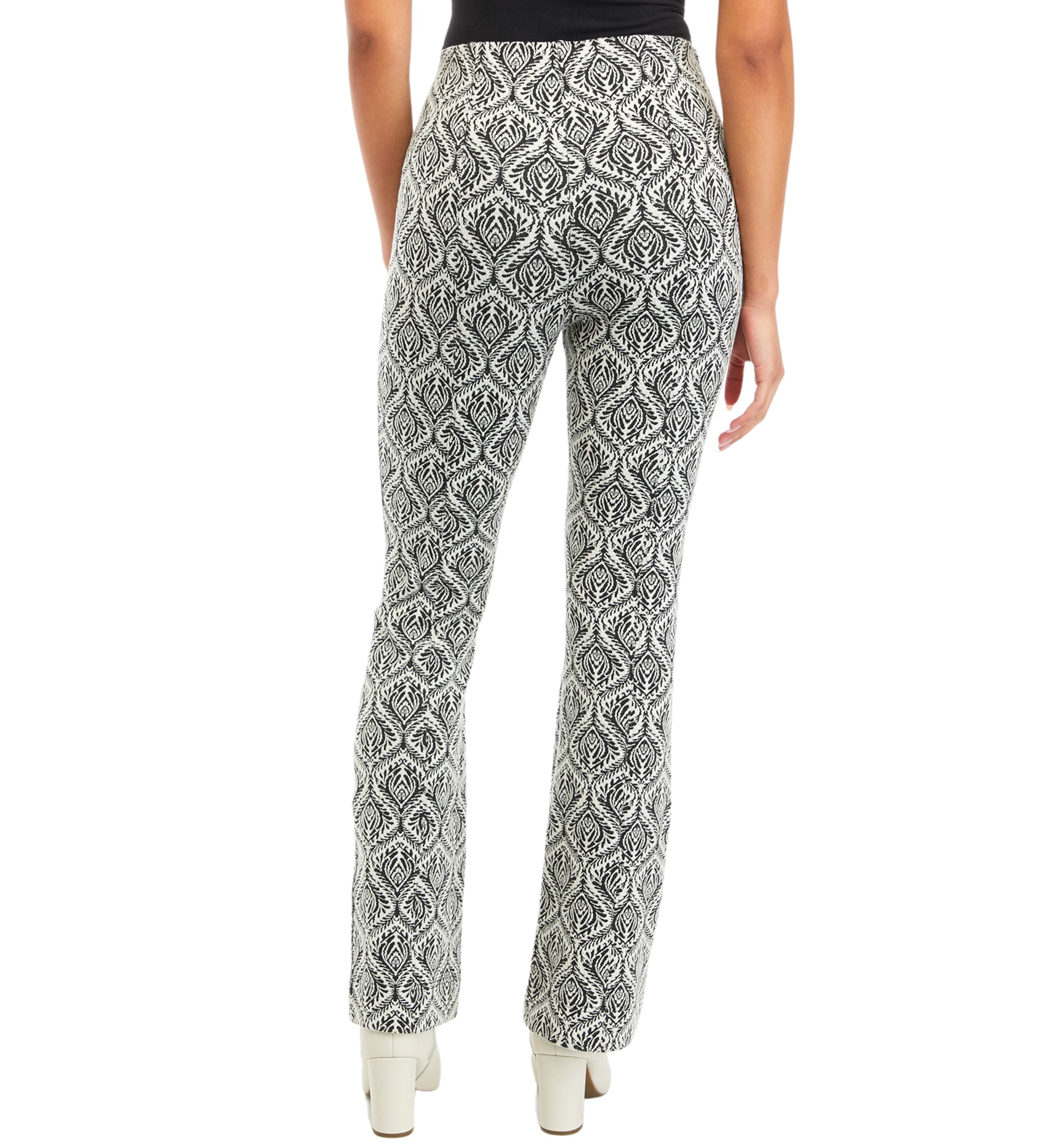 Womens Printed Flare Pants