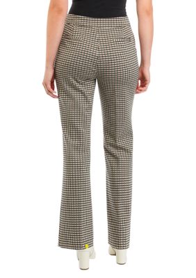 Women's Houndstooth Flare Pants