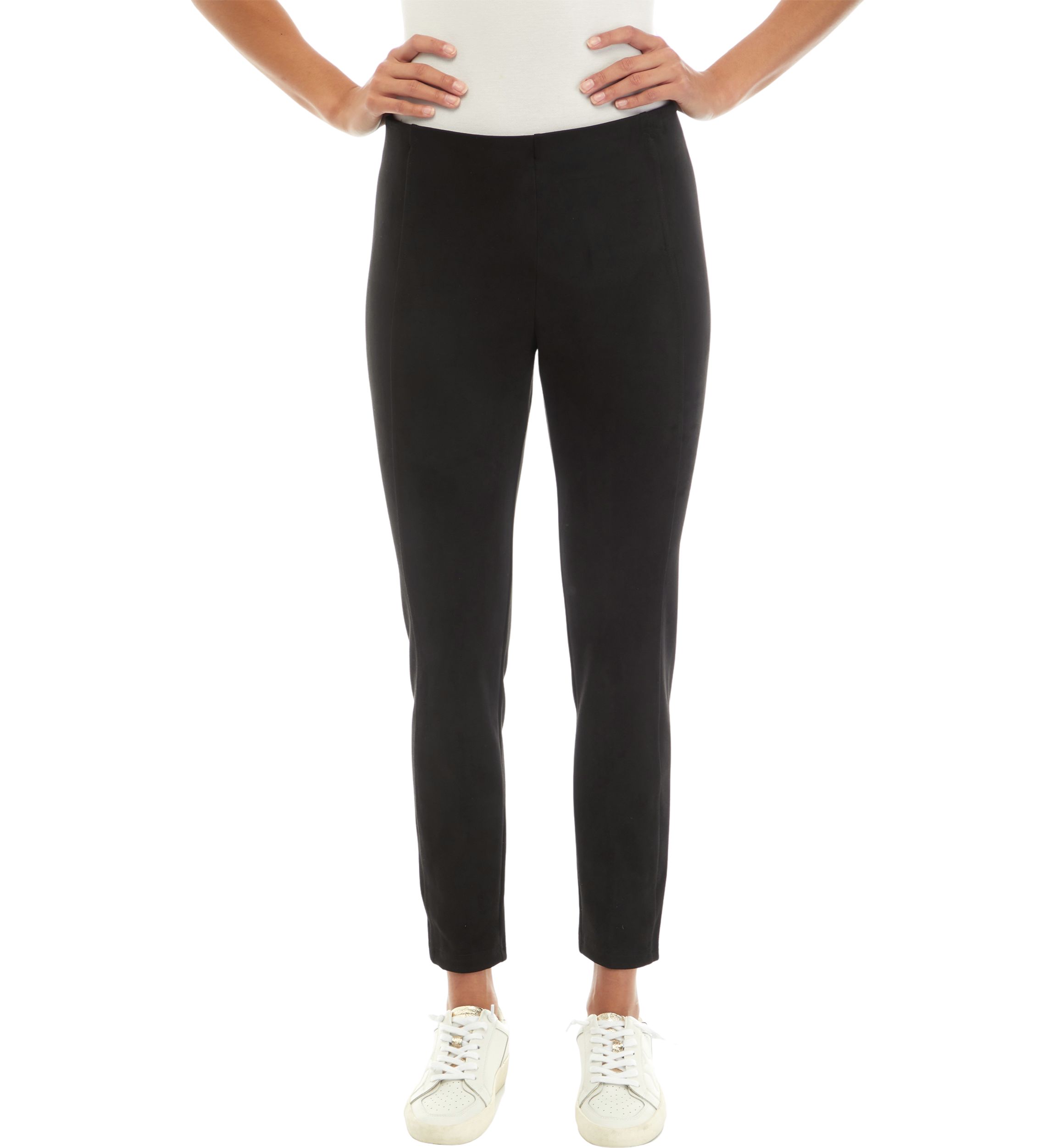 Womens Vegan Suede Leggings