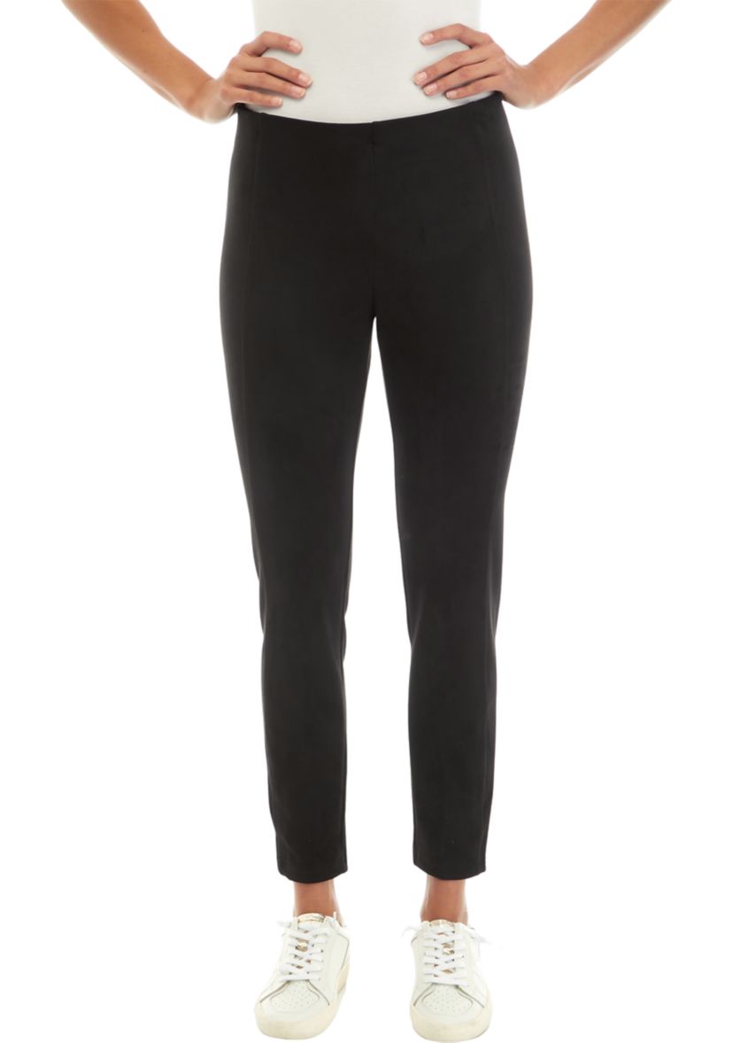 Womens Vegan Suede Leggings