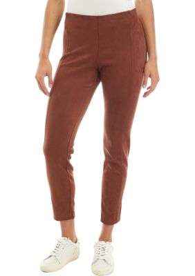 PHILOSOPHY BY REPUBLIC Women's Vegan Suede Leggings, XS