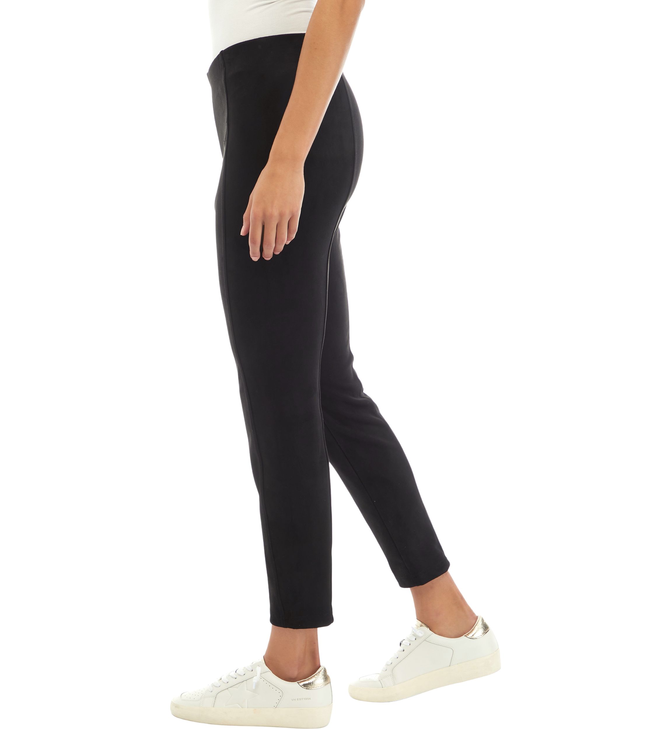 Womens Vegan Suede Leggings