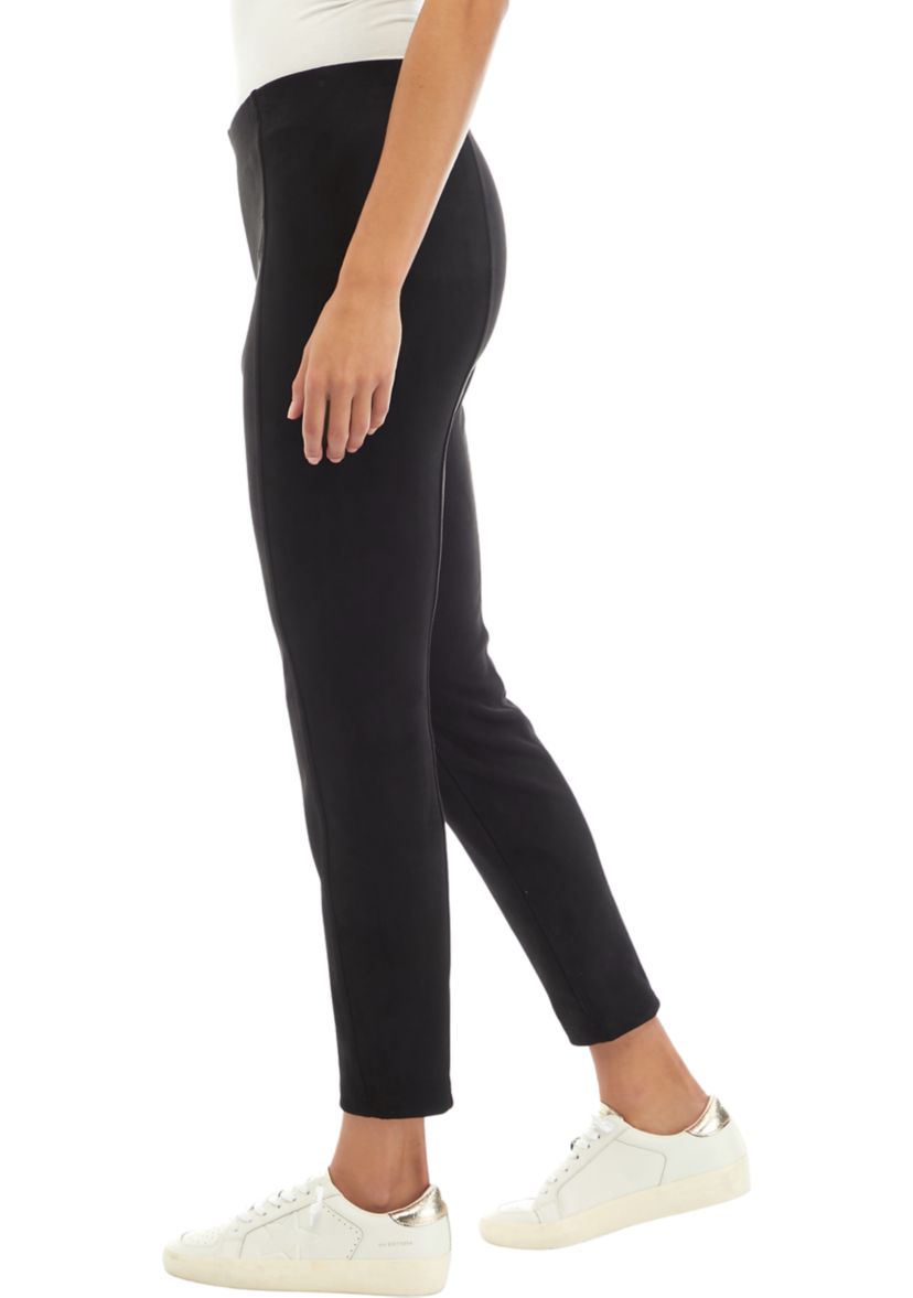 Womens Vegan Suede Leggings