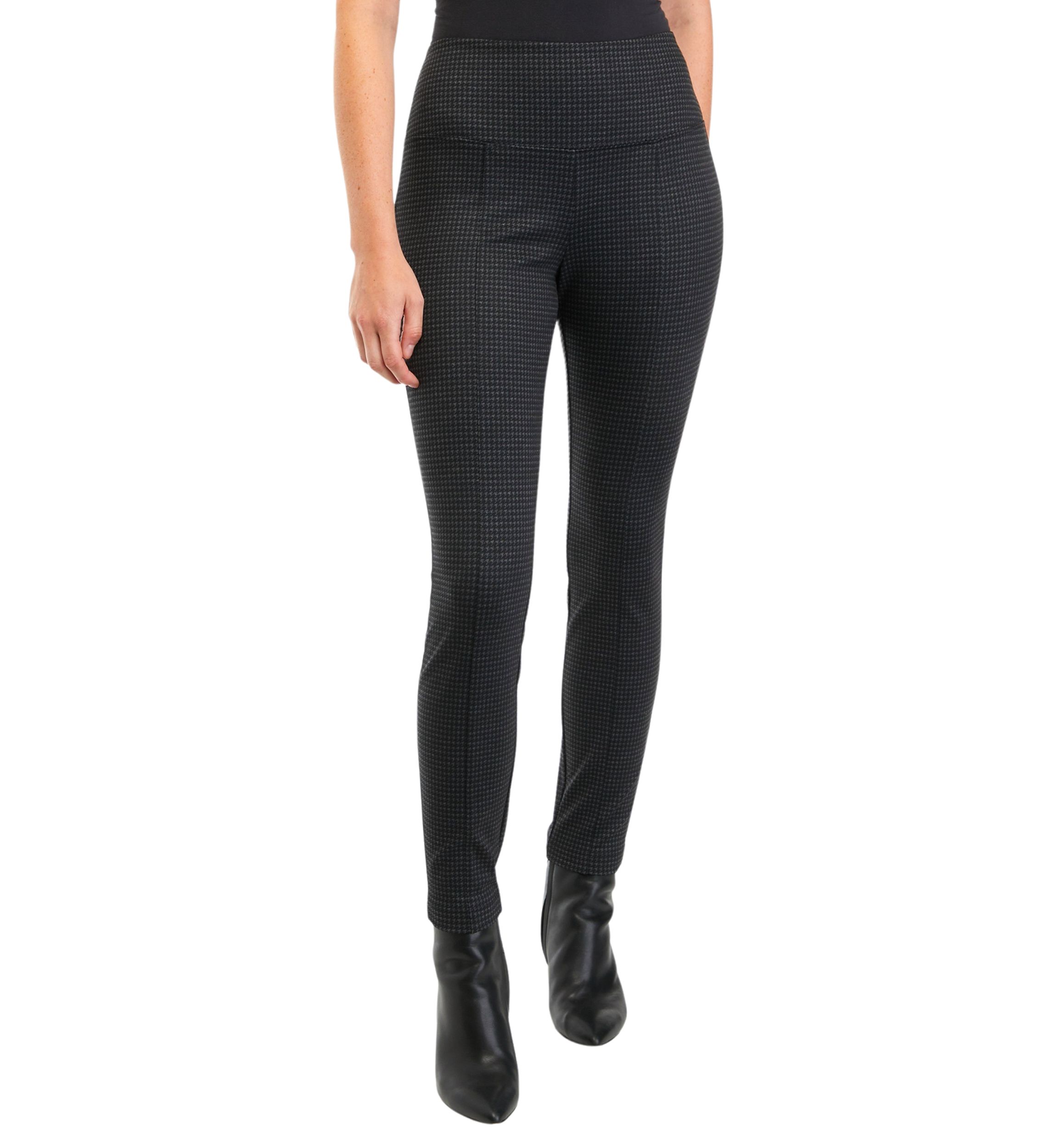 Womens Houndstooth Print Leggings 
