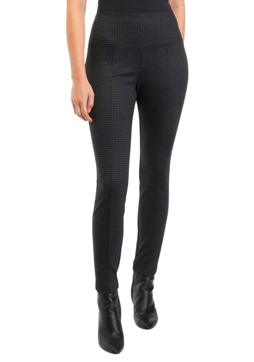 Womens Houndstooth Print Leggings 