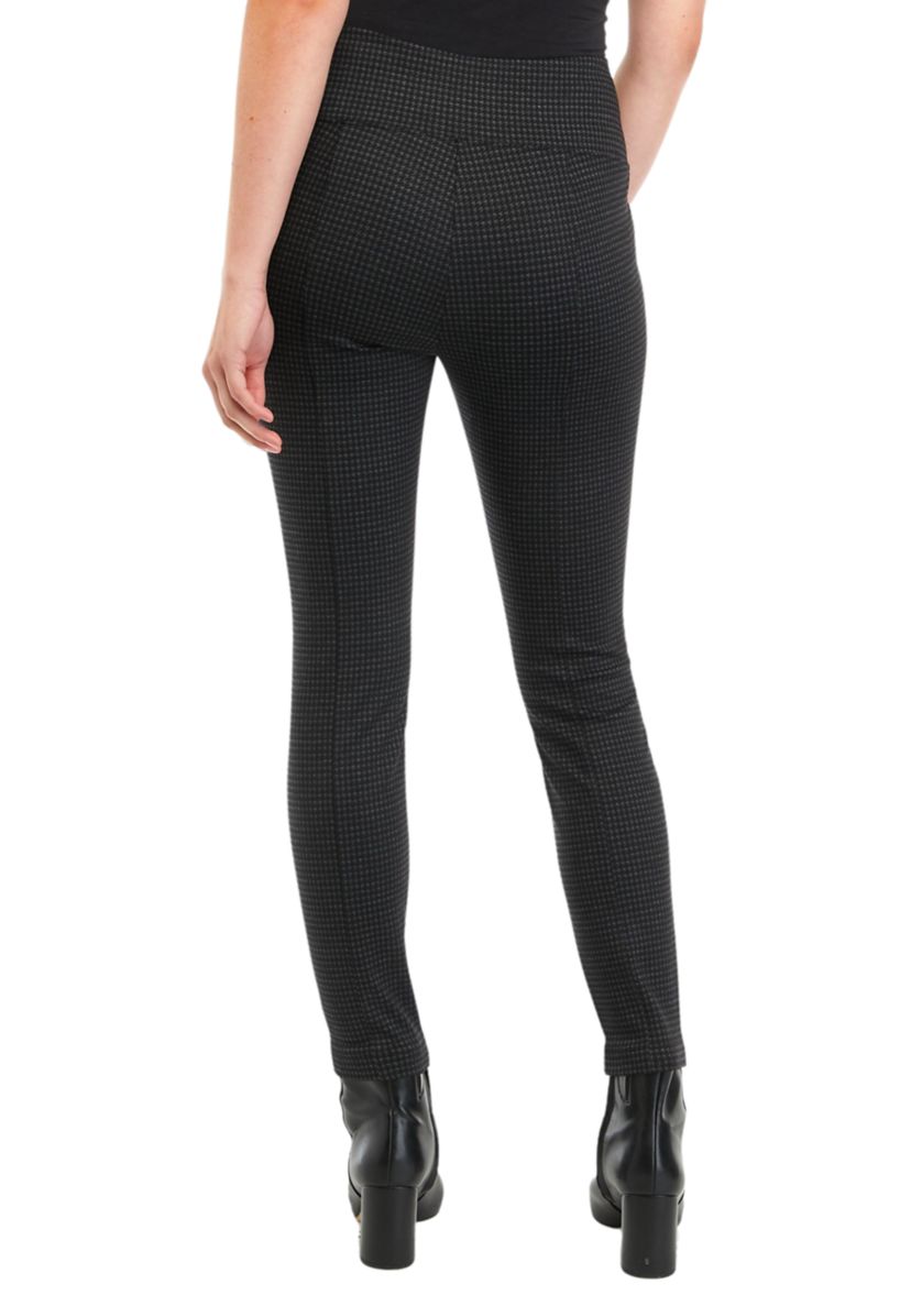 Womens Houndstooth Print Leggings 