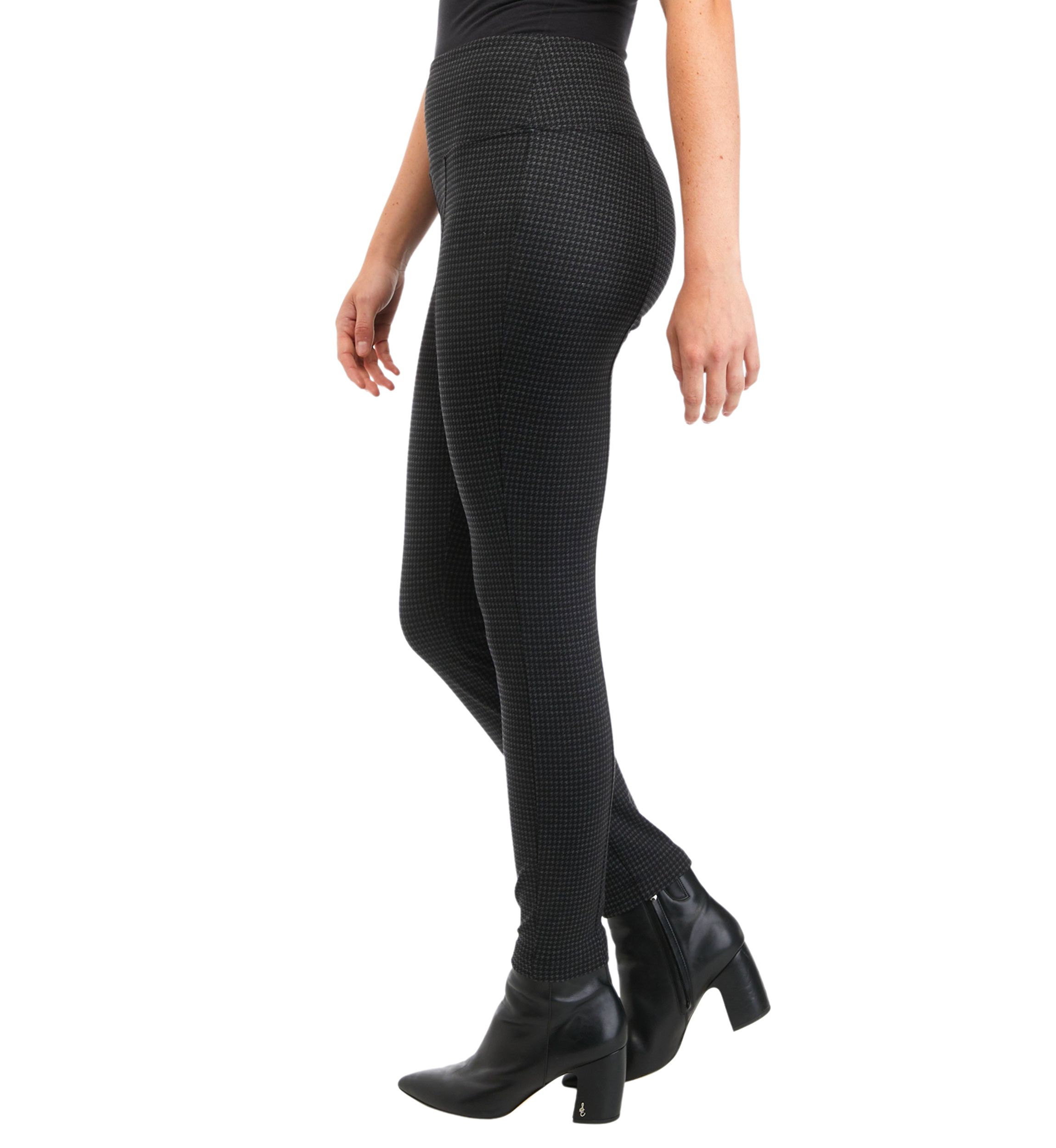 Womens Houndstooth Print Leggings 
