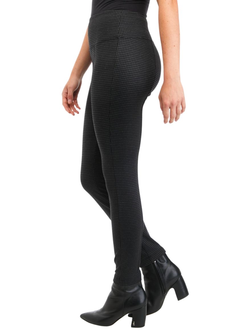 Womens Houndstooth Print Leggings 