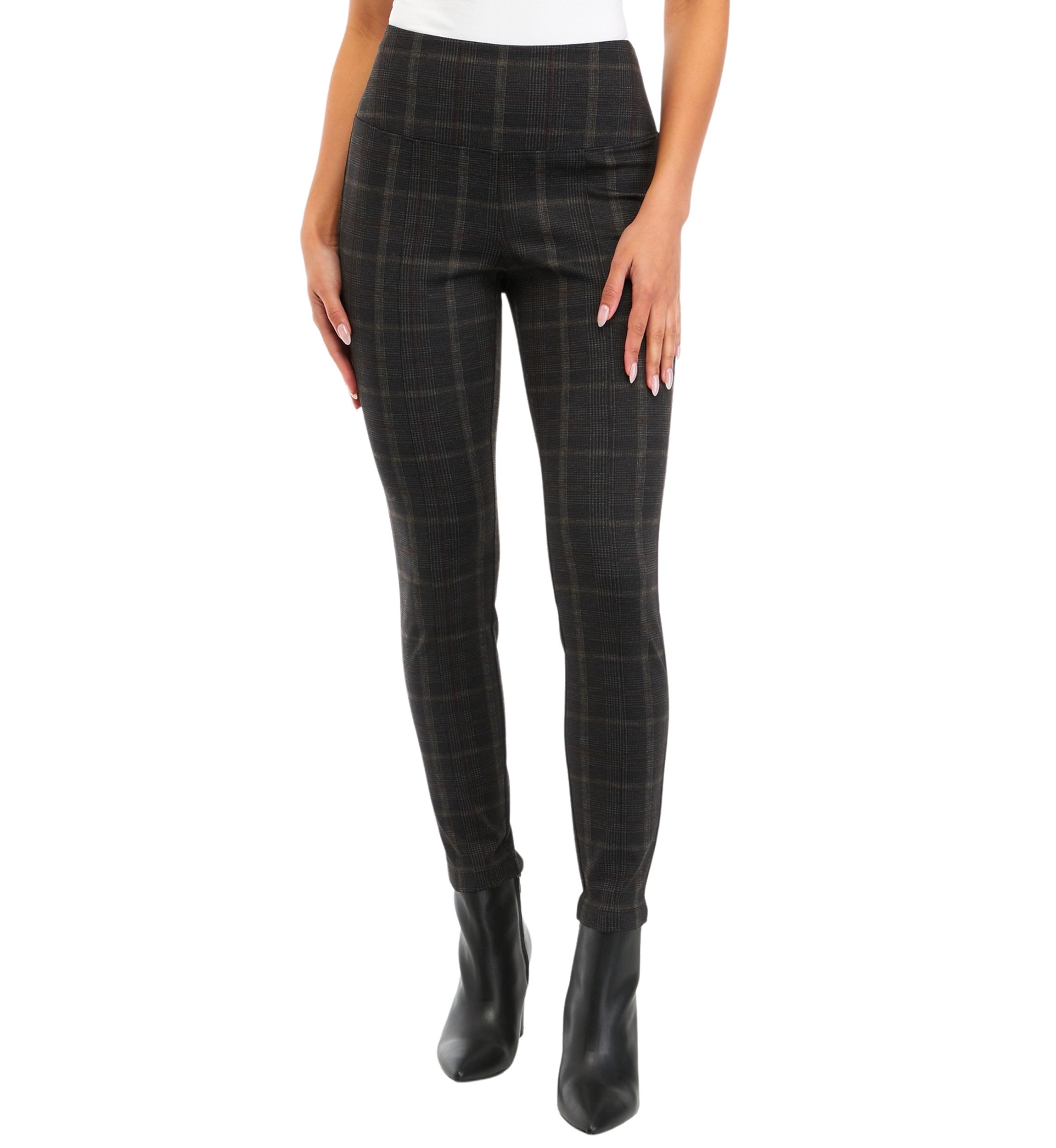 Womens Plaid Leggings 