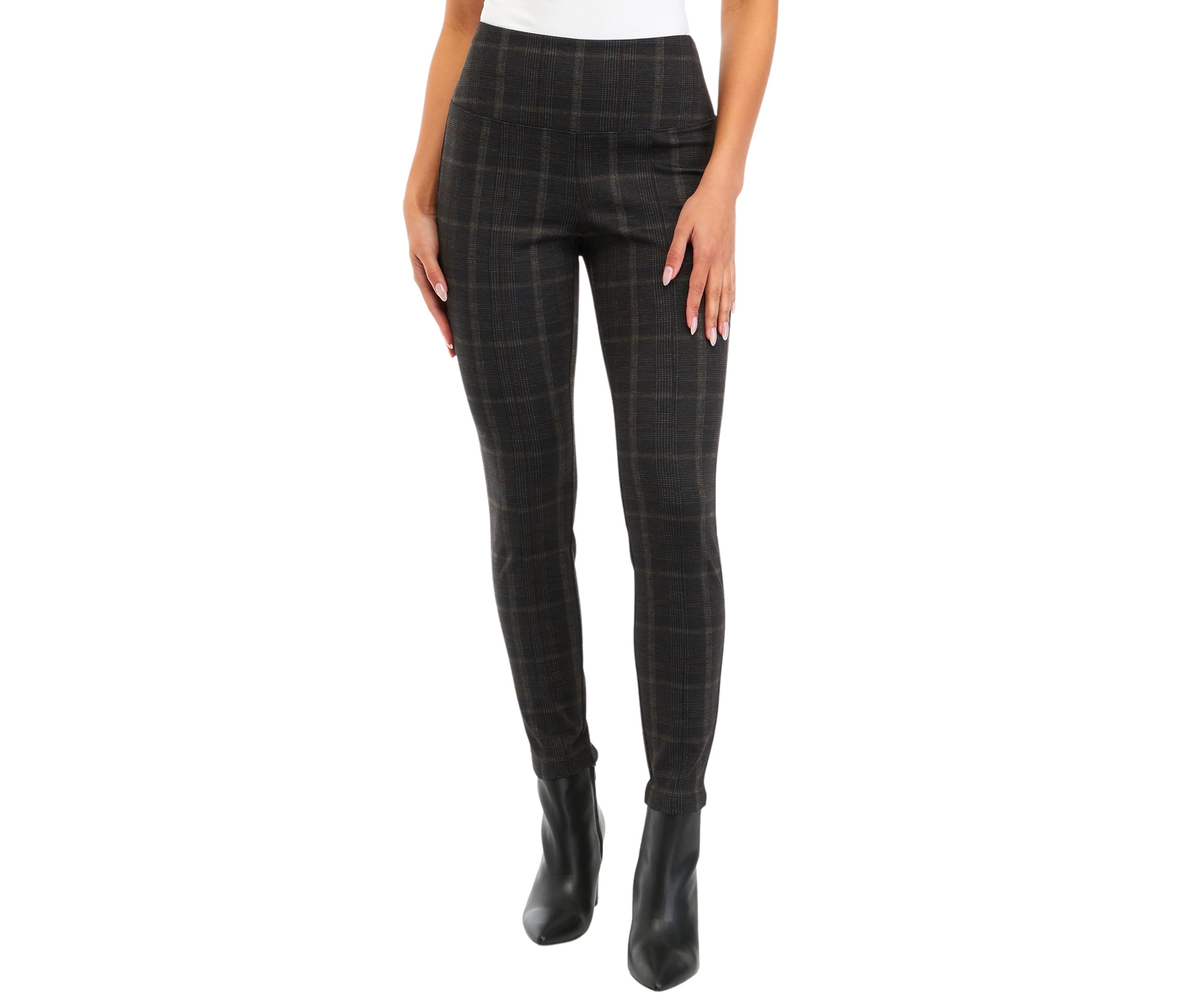Womens Plaid Leggings 