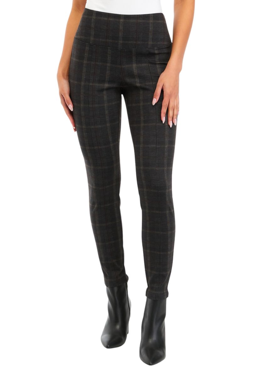 Womens Plaid Leggings 
