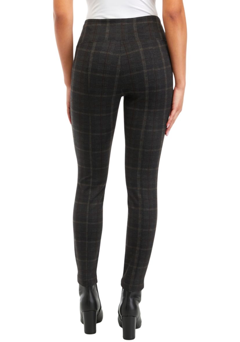 Womens Plaid Leggings 