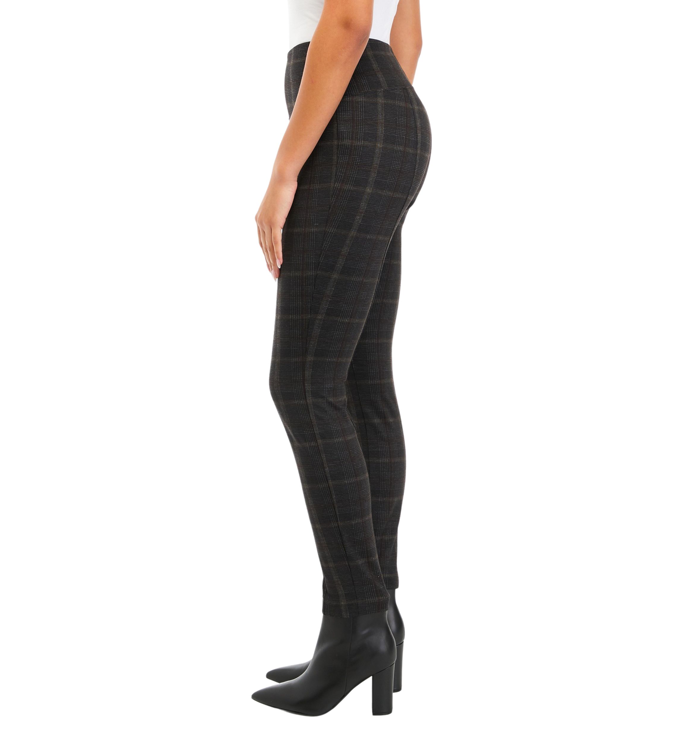 Womens Plaid Leggings 
