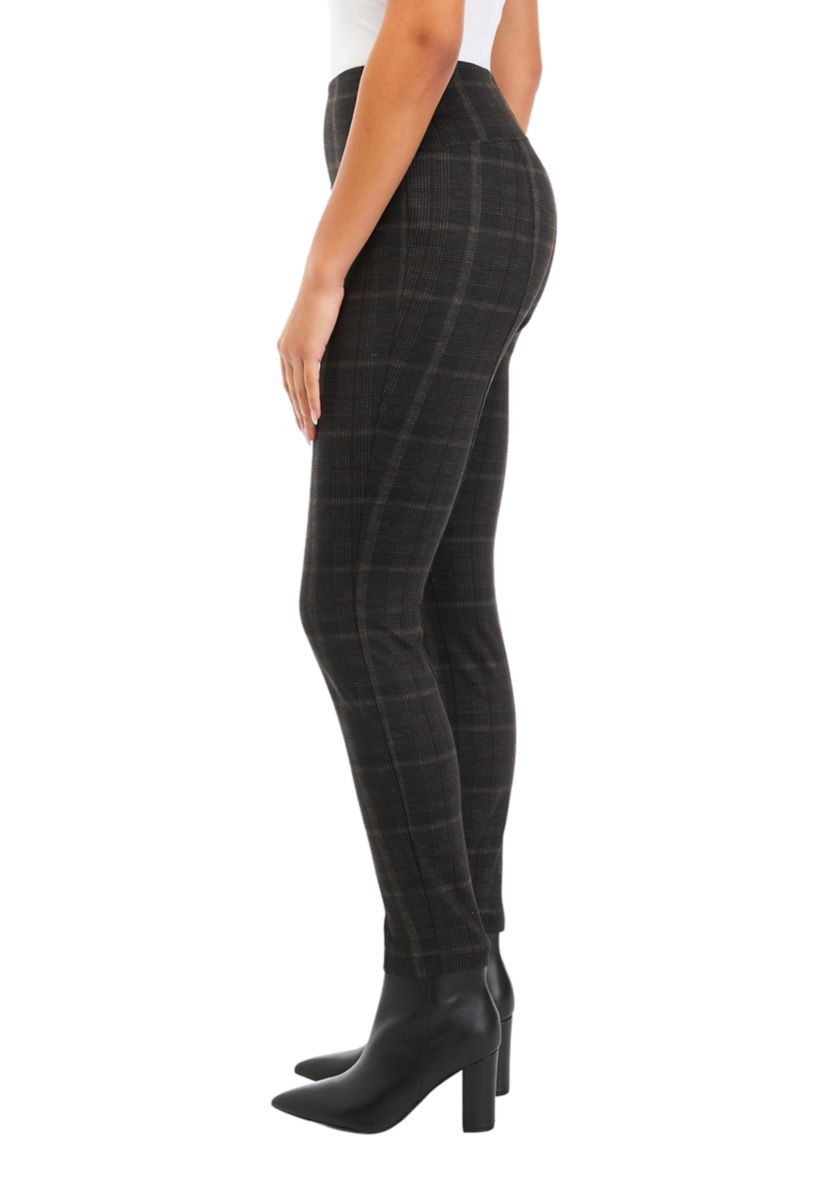 Womens Plaid Leggings 